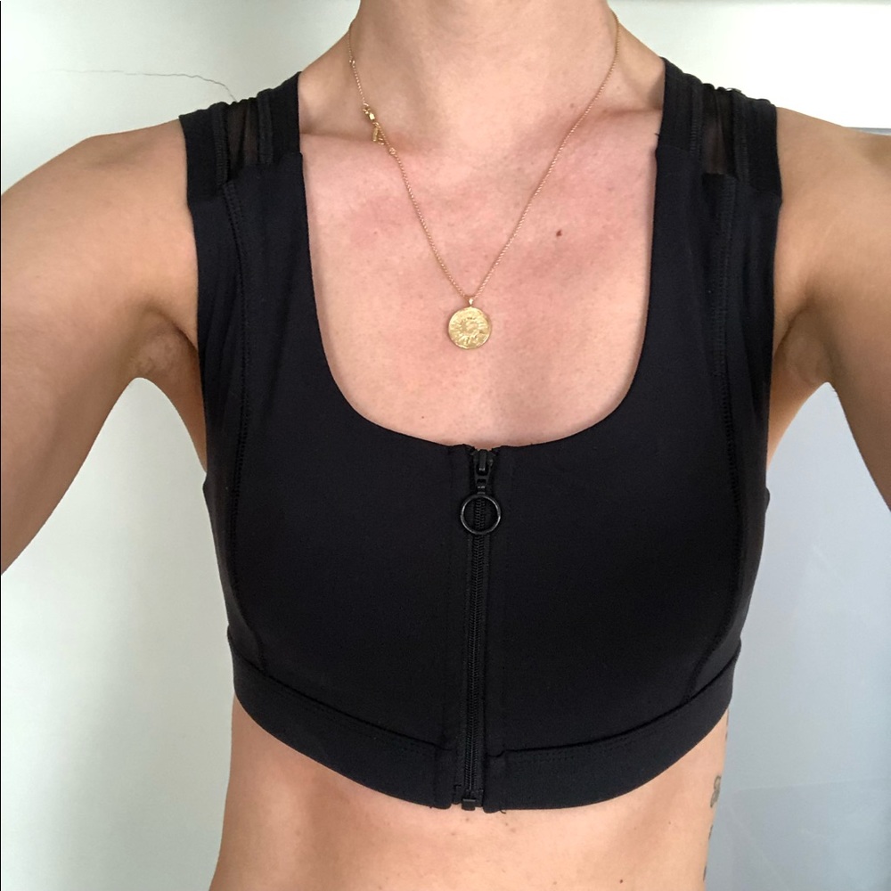 Forever 21 Black Sports Bra Size XS